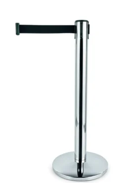 WAS Germany Personenleitsystem EXTRA LARGE Edelstahl, Gurt schwarz