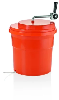 WAS Germany Salatschleuder orange aus Polypropylen 27l
