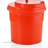 WAS Germany Salatschleuder orange aus Polypropylen 16,5l