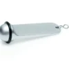 WAS Germany Schlüsselanhänger Simple Zinkguss 110 x 30 - Silber