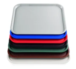 WAS Germany Tablett PP, 45,5x35,5cm, lichtgrau