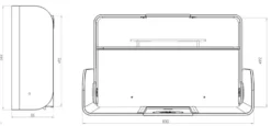 Wickeltisch KAWAQ white