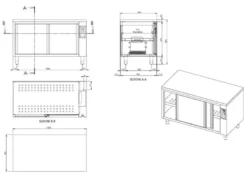 Wärmeschrank ECO 20x6 mit Schiebetüren