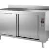Wärmeschrank ECO 18x7 mit Schiebetüren und Aufkantung