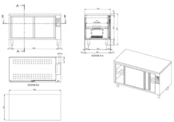 Wärmeschrank ECO 18x6 mit Schiebetüren