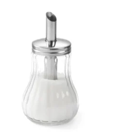 Zuckerstreuer aus Glas, 0,2 Lt. Inhalt