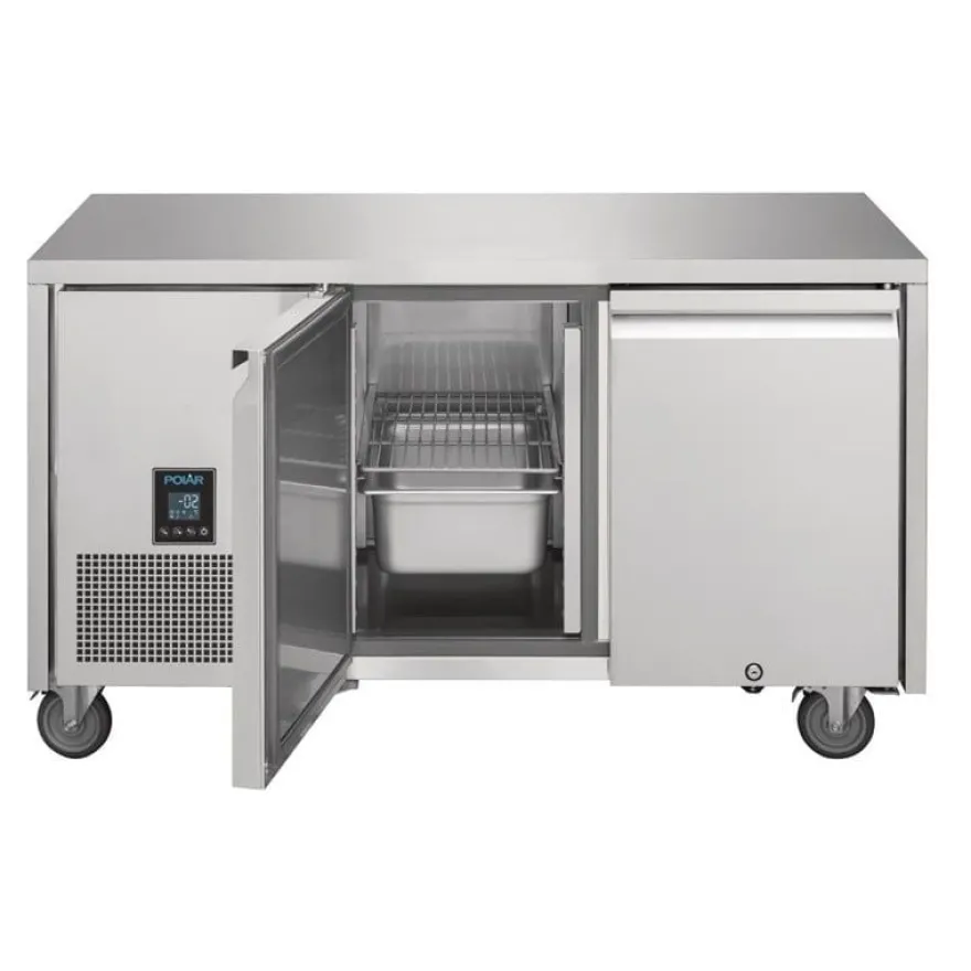 Zweitürige Kühltheke Polar U-Serie 267L