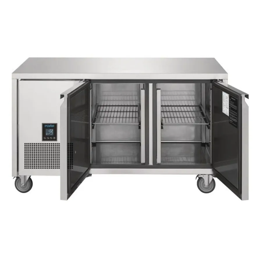 Zweitürige Kühltheke Polar U-Serie 267L