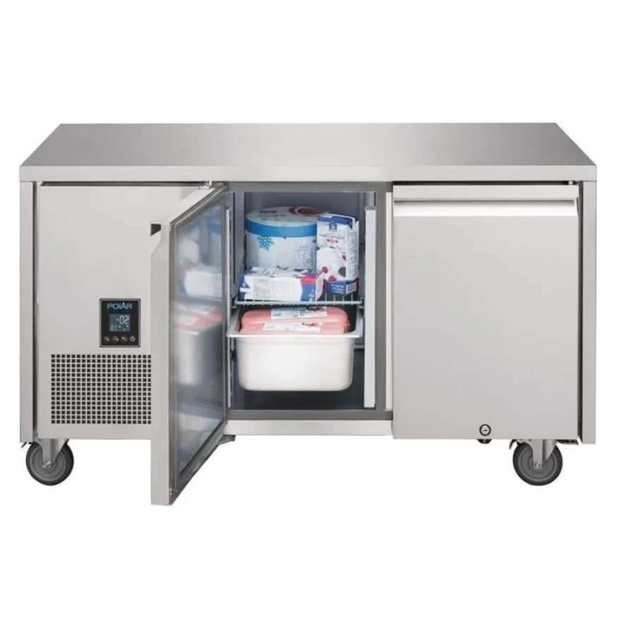 Zweitürige Kühltheke Polar U-Serie 267L