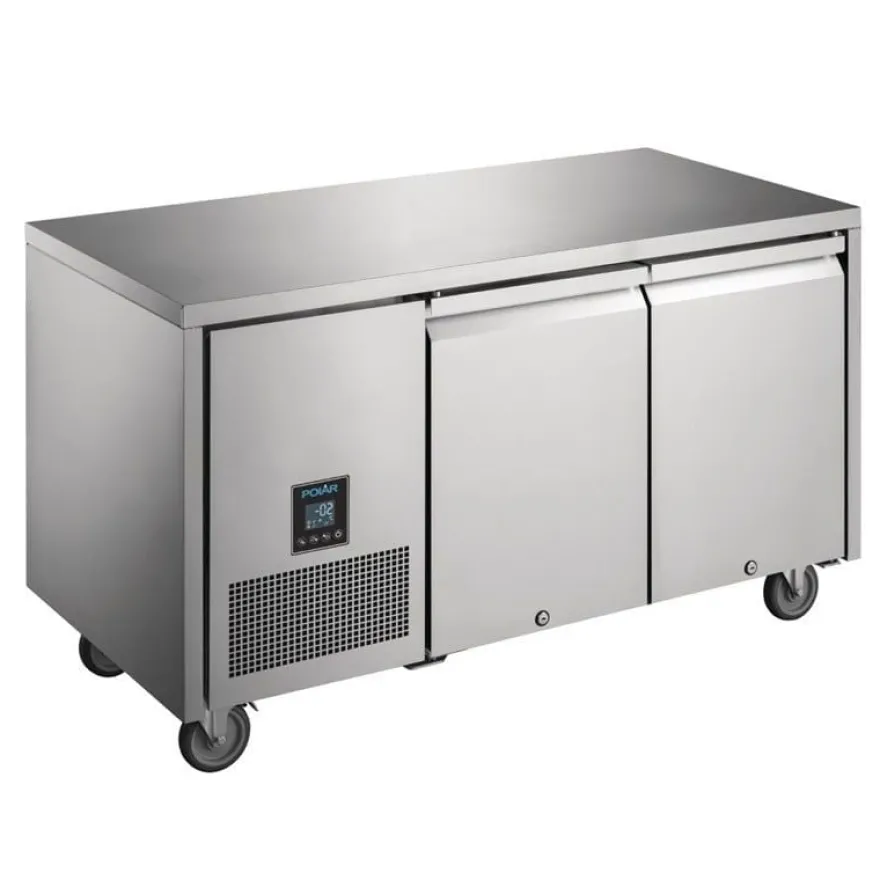Zweitürige Kühltheke Polar U-Serie 267L